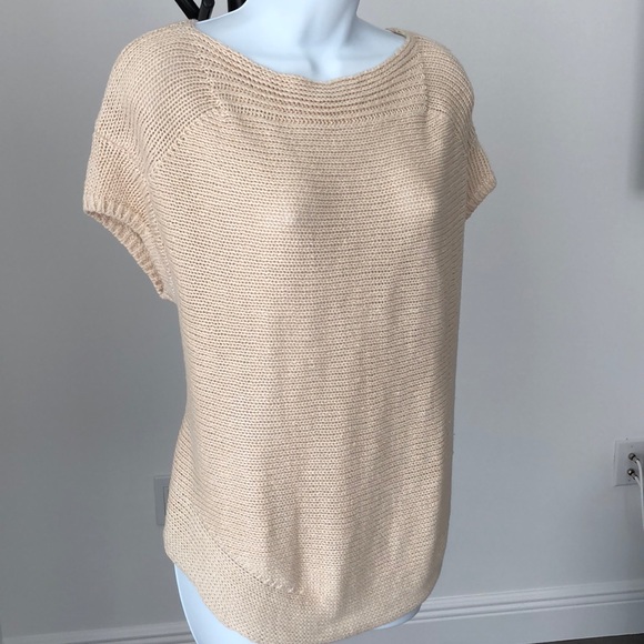 Talbots Tops - Talbots boat neck cap sleeve sweater